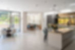 Open plan living area